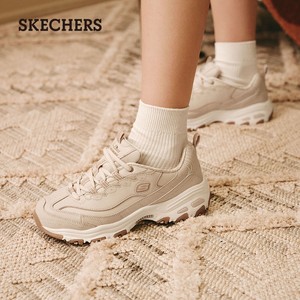 Skechers斯凯奇美拉熊|熊猫鞋夏女经典复古老爹鞋厚底增高休闲鞋