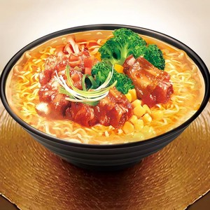 今麦郎一袋半葱香排骨面红烧香辣味大食袋方便面速食夜宵免煮面条