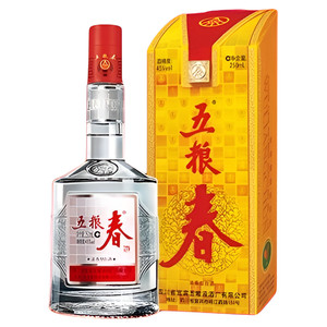 五粮液五粮浓香一代五粮春45度浓香型白酒自饮团圆年货纯粮食酒水