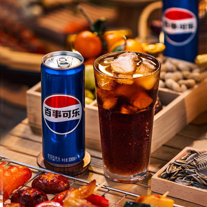 百事可乐碳酸饮料细长罐整箱（包装随机）
