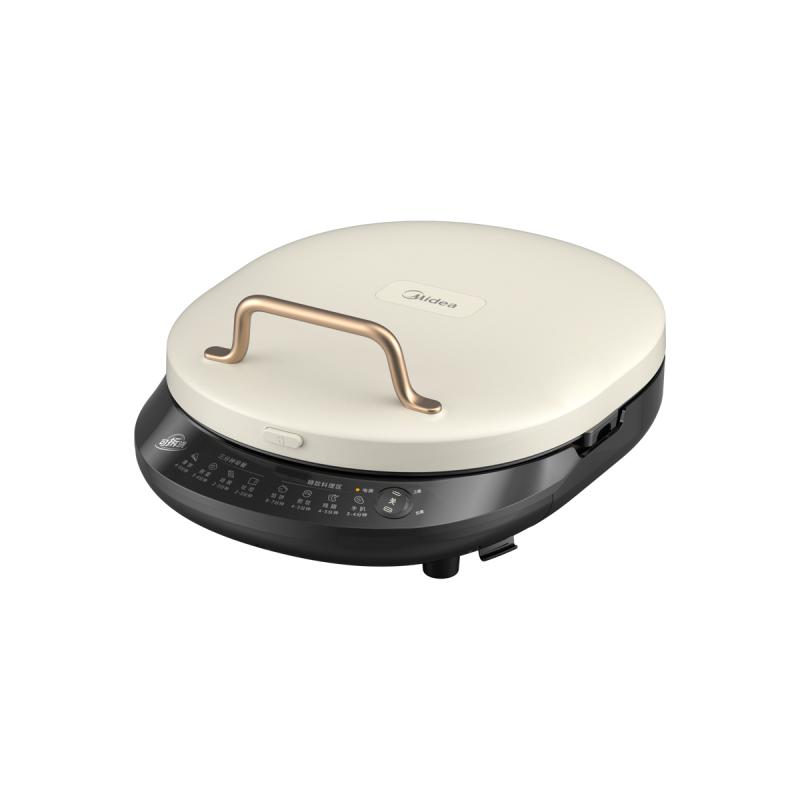美的电饼铛家用双面可拆洗加深加大电饼档双面加热新款煎饼烹饪机 199元