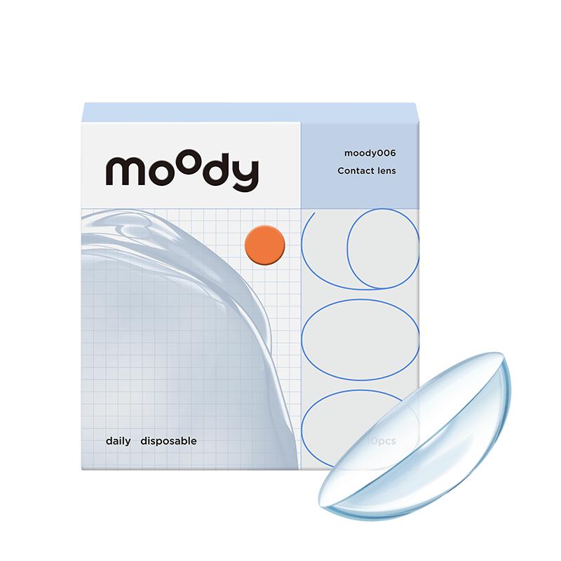 moody日抛M系列透明片男女10片30片MOODYBLUE 52元