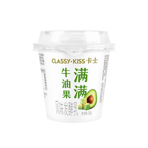 卡士低温酸奶乳酸菌酸奶生牛乳100g风味发酵乳