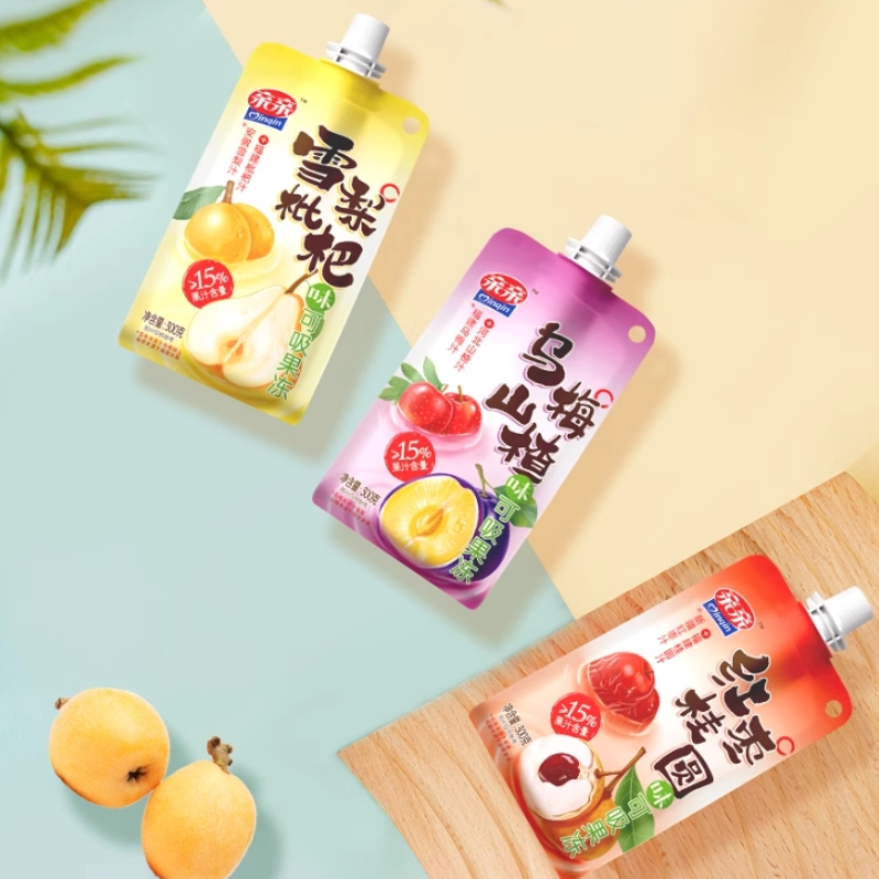 亲亲300g大分量包装吸吸果冻多口味网红0脂肪零食蒟蒻果汁冻 15.9元