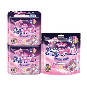 【下拉享优惠】七度空间安睡裤夜用安心裤卫生巾萌睡裤姨妈巾20片
