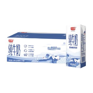 光明纯牛奶200ml*24盒/整箱学生营养早餐奶箱装纯奶