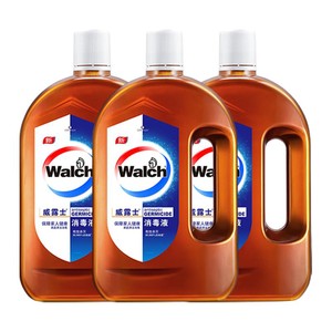 【自营】威露士消毒液1L*3瓶/衣服家居玩具清洁多用途高效杀菌