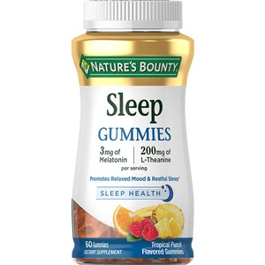 自然之宝褪黑素睡眠片软糖退黑素睡眠软糖褪黑素软糖进口保健品