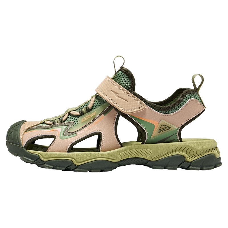 鸿星尔克童鞋男童运动鞋夏季包头凉鞋软底儿童女童大童鞋子溯溪鞋 105元