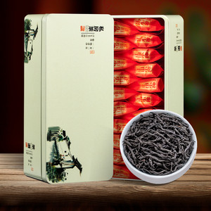 翠春园桐木关正山小种武夷红茶2025浓香型茶叶袋装铁盒装茶礼