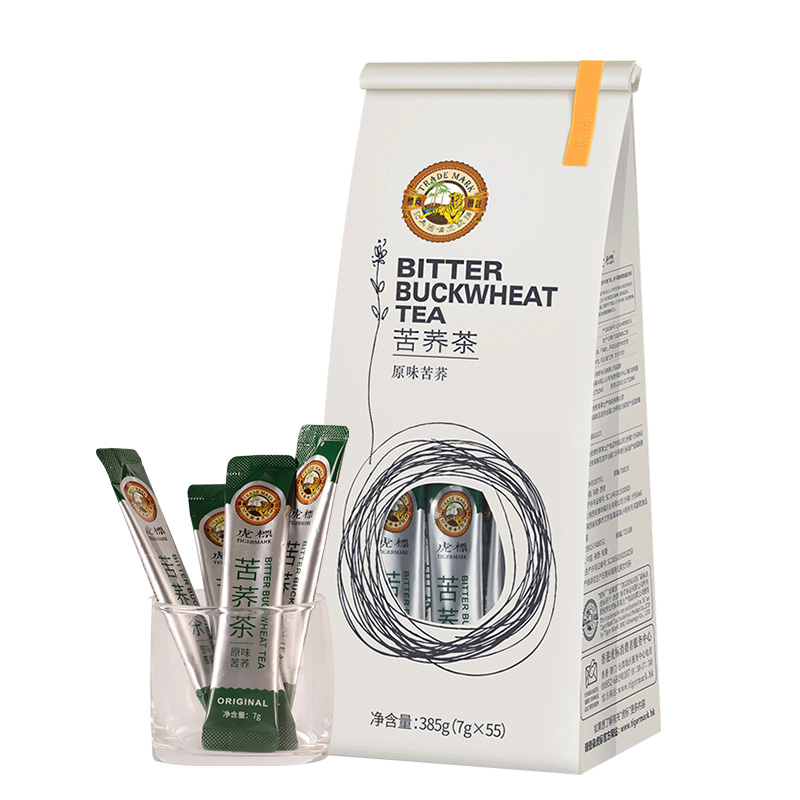 香港虎标苦荞茶385g内含55小包全颗粒苦荞四川凉山全胚芽荞麦茶包 19.52元
