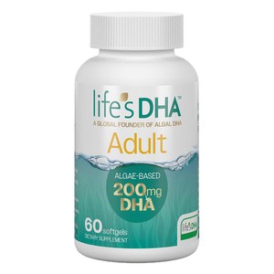 【美国进口】life'sDHA帝斯曼dha藻油孕妇备孕期60粒DHA小精灵
