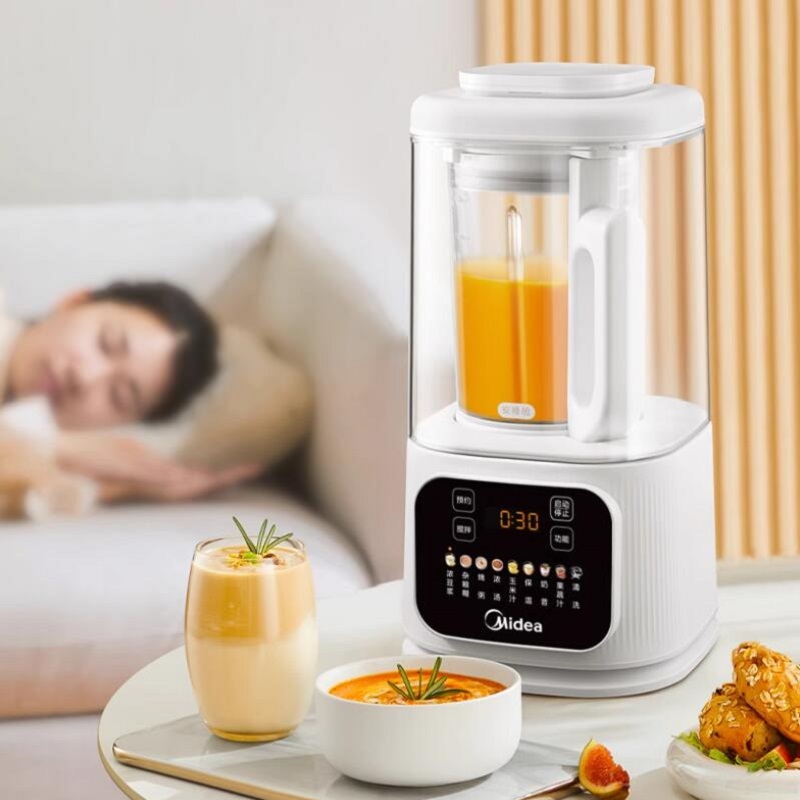 美的柔音安睡破壁机小型家用加热全自动豆浆机多功能榨汁料理机 289元
