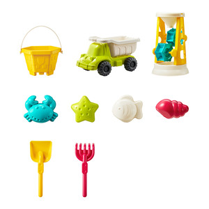 babycare玩具bctoys沙滩铲子花洒挖沙桶套装儿童宝宝玩雪玩水工具