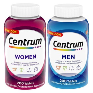 Centrum善存海外复合维生素VC多维营养男/女士200粒官方旗舰店