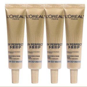 L'OREAL /欧莱雅7.5ml防晒小金管防晒中样50倍防晒隔离