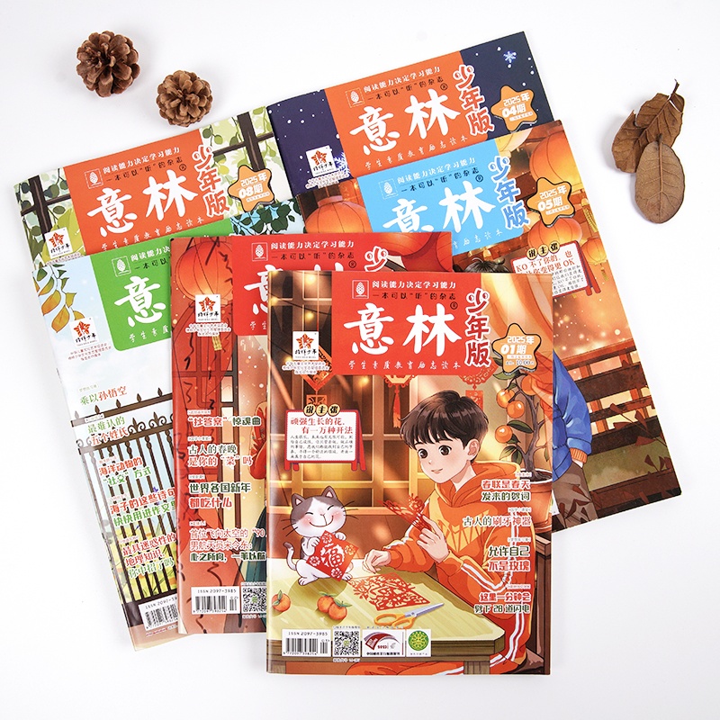 意林 少年版2025年订阅1-12月全年半年期刊官方旗舰店小学生初高中青少年文学文摘杂志作文素材读者课外阅读校园励志读本赠帆布袋 68元