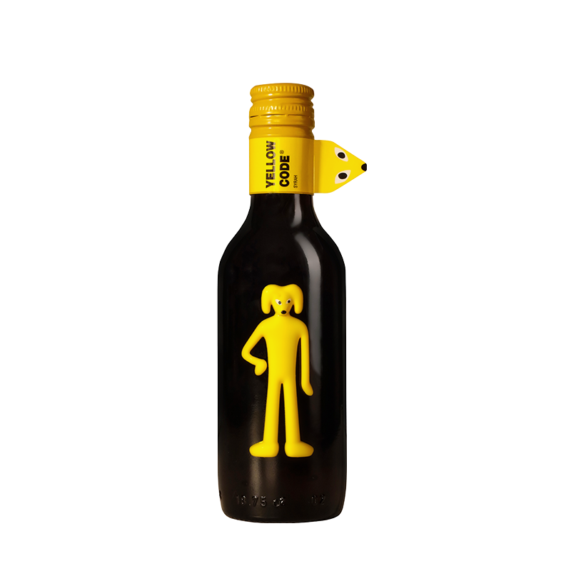 mini大黄狗干红葡萄酒 智利原瓶进口红酒187.5ml小瓶红酒官方正品 33元