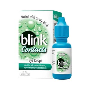 百利冷blink冰蓝润眼液隐形眼镜美瞳润眼液激光角膜干眼症润滑液