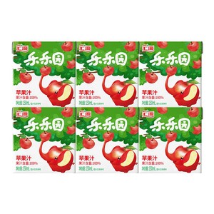 汇源100%苹果汁/桃汁150ml*6盒组合装儿童果汁饮料果汁饮品整箱