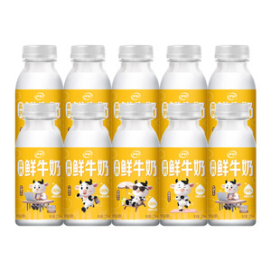 【超级88爆品日】伊利高钙鲜牛奶235ml*10瓶装巴氏杀菌低温早餐奶
