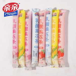 亲亲果冻条30g支水果味果冻儿童休闲怀旧零食乳酸果冻棒冰草莓