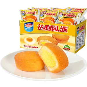 达利园糕点注心蛋黄派整箱装休闲零食大礼包营养早餐蛋糕夹心吐司