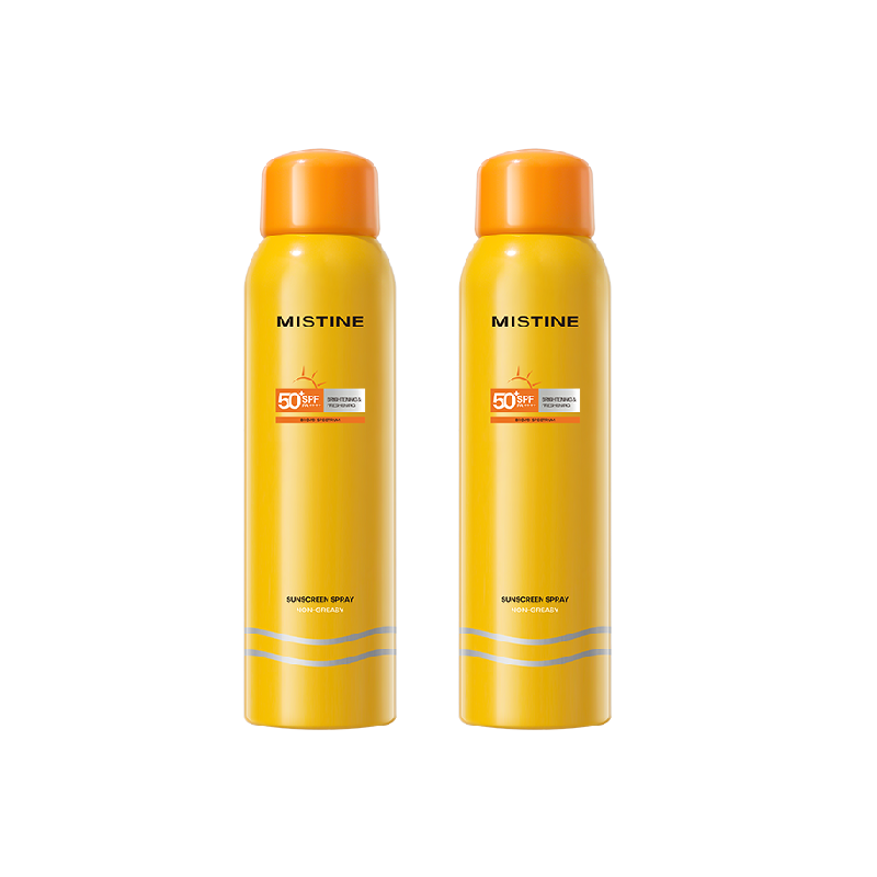 【下拉更优惠】Mistine蜜丝婷户外防晒喷雾防紫外线面部120ml*2 69元