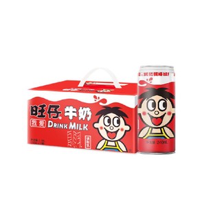 旺旺风味奶旺仔牛奶复原乳学生早餐奶学生婚礼伴手情侣节日礼盒