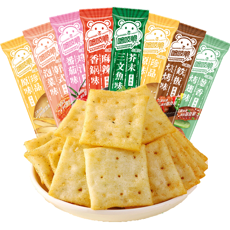 洽洽喀吱脆非油炸薯片咔吱脆办公室小吃休闲网红零食恰恰