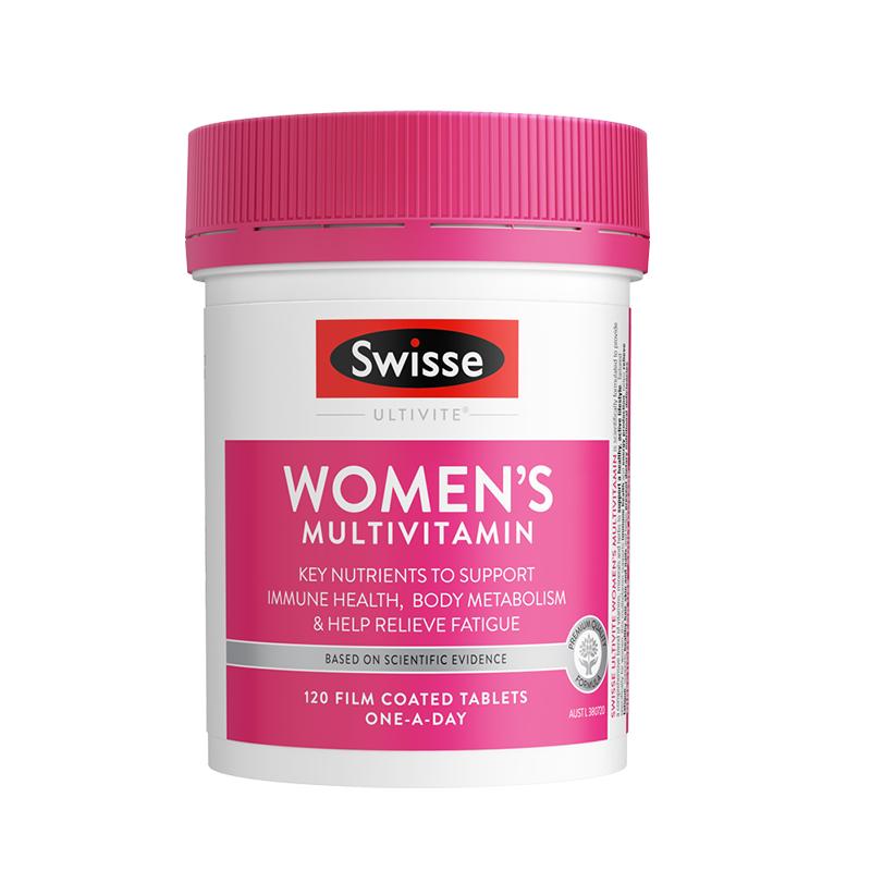 Swisse斯维诗女性复合维生素女士维生素C维生素B族烟酰胺生物素 179元