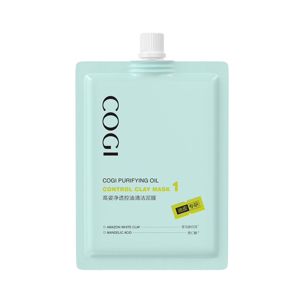 COGI/高姿高姿净透控油清洁泥膜50g *1袋改善黑头白头清洁 18.9元