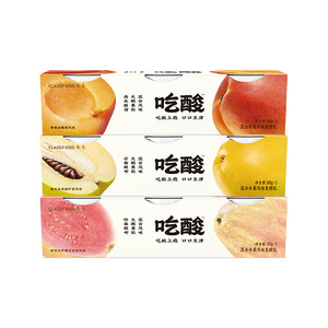 【新品】卡士吃酸系列大颗果肉风味发酵乳木瓜芭乐低温酸奶140g