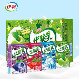 伊利优酸乳250ml*10盒混合口味随机发原味夏季饮品节日送礼