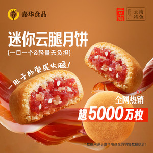 嘉华云腿月饼中秋月饼礼盒装25新款高档品牌云南特产酥皮老式月饼