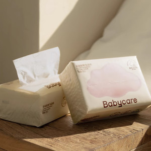 babycare云朵乳霜纸婴儿专用云柔纸巾宝宝专用柔肤卫生抽纸家用