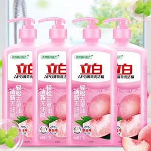 【下拉详情】立白APG薄荷洗洁精家商用食品用实惠装家用正品百补