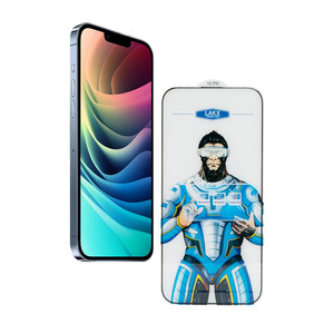 468蓝酷猩iPhone16/15/14ProMax防窥系列3D钢化膜铠甲防尘防爆磨砂苹果13/12/11Plus手机2.5D康宁防窥膜/1片