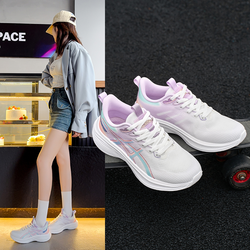 Jeanswest/真维斯跑步鞋男鞋缓震运动鞋透气轻便休闲鞋跑鞋A19 69.9元