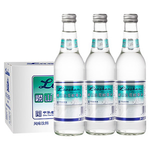 【12瓶】崂山白花蛇草水330ml风味饮料气泡水网红水百花蛇草水