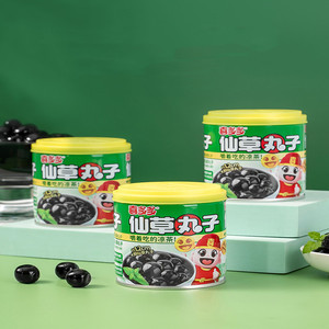 喜多多仙草丸子仙草冻仙草蜜仙草汁烧仙草凉茶清热降火茶饮料整箱