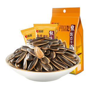 洽洽焦糖瓜子独立包装坚果炒货休闲零食大颗粒葵花籽新货恰恰