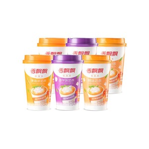 香飘飘经典奶茶椰果原味茉莉红豆味6杯装多种搭配正品冲泡茶饮