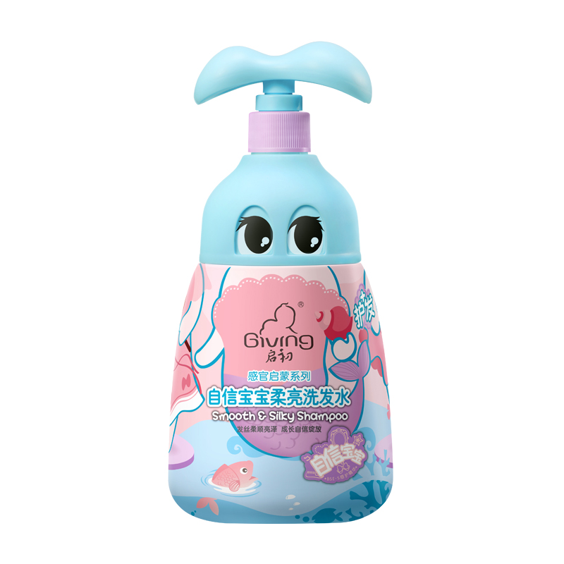 启初自信宝宝沐浴露婴幼儿宝宝洗发水沐浴乳580ml 50.8元