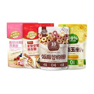 西麦水果坚果燕麦脆酸奶块果粒燕麦脆低脂谷物圈玉米片即食好吃