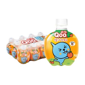 美汁源 酷儿 Qoo橙汁饮料260ml*12瓶果汁/果味饮料 可口可乐