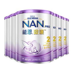 【自营】雀巢能恩启护婴儿适度水解配方奶粉800g*6