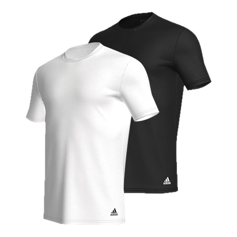 Adidas阿迪达斯圆领短袖T恤男夏季亲肤舒适柔软宽松情侣家居服女 129元