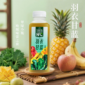 盈元春复合果蔬汁系列羽衣甘蓝果蔬汁纤维满满·小瓶随身