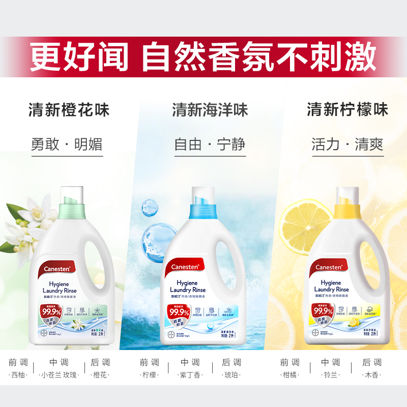 拜耳Canesten凯妮汀衣物宠物消毒液杀菌除臭去尿味无毒 97.5元